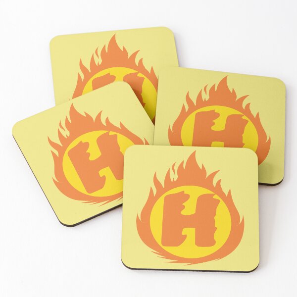 Item preview, Superhero Letter H. Fire Insignia designed and sold by mgulin.