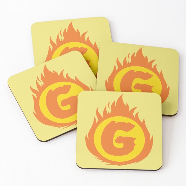 Item preview, Superhero Letter G. Fire Insignia designed and sold by mgulin.