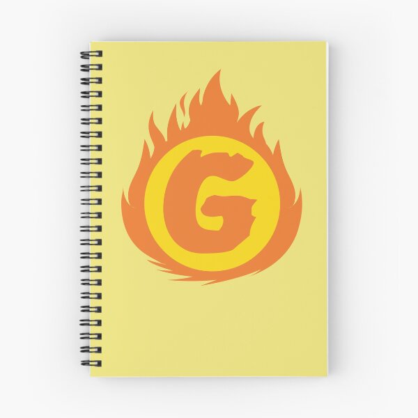 Item preview, Superhero Letter G. Fire Insignia designed and sold by mgulin.