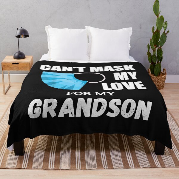 Item preview, Can't Mask My Love For My Grandson | Social Distancing | Gift Idea | Gift For Grandma | Gift For Grandson designed and sold by LanPhan.