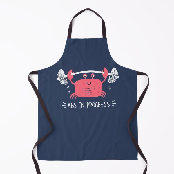 Item preview, Funny Abs In Progress For Summer Body Crab designed and sold by Fotografille.