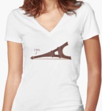 I Fell Shirt mit V-Ausschnitt