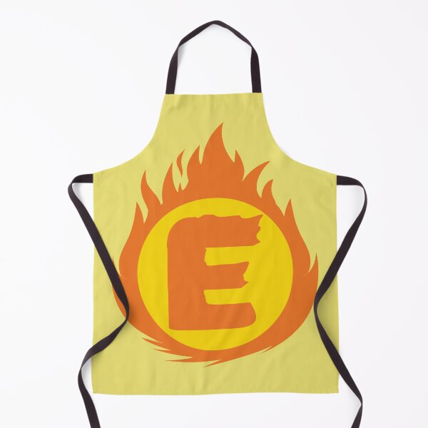 Item preview, Superhero Letter E. Fire Insignia designed and sold by mgulin.