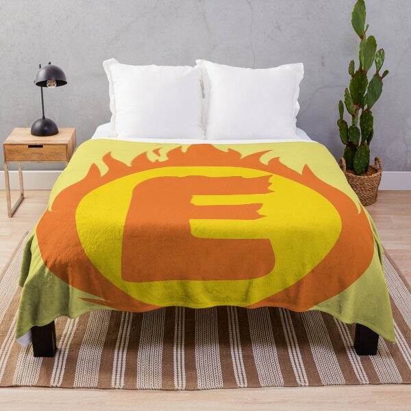 Item preview, Superhero Letter E. Fire Insignia designed and sold by mgulin.