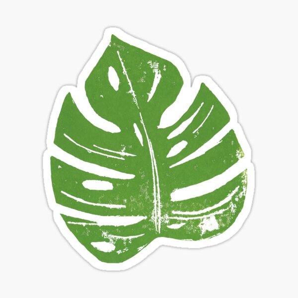 Item preview, Linocut Leaf designed and sold by BiancaGreen.