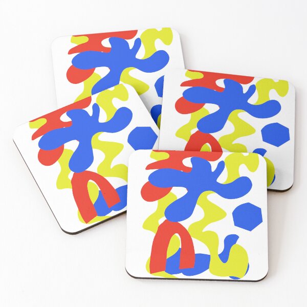 Item preview, Kids Primary Color Shapes Abstract Art Design designed and sold by NancyMerkle.