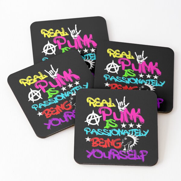 Item preview, Real Punk is Passionately Being Yourself Funny Pop Punk Gift designed and sold by tgulko.