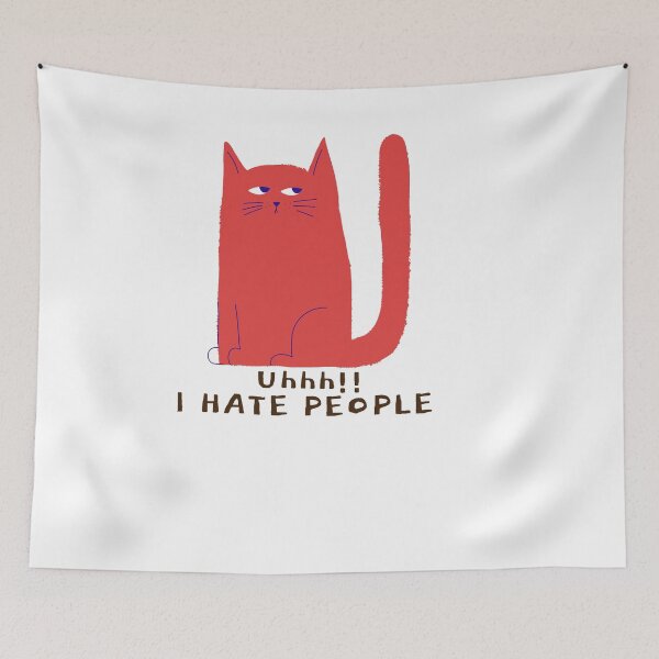 Item preview, Uhhh!! I Hate People designed and sold by Darth Noob.
