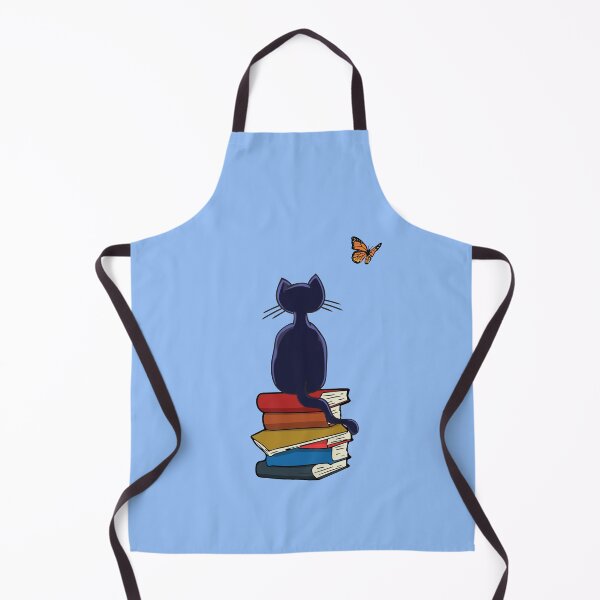 Item preview, Cat, Books and Butterfly Bibliophile Cat Lovers designed and sold by ElJimmo.