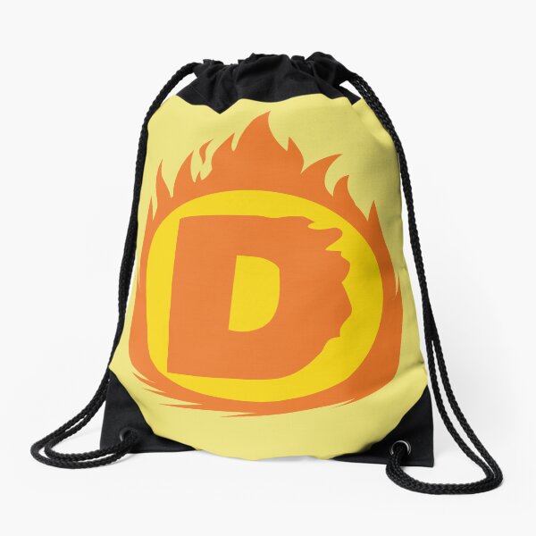 Item preview, Superhero Letter D. Fire Insignia designed and sold by mgulin.