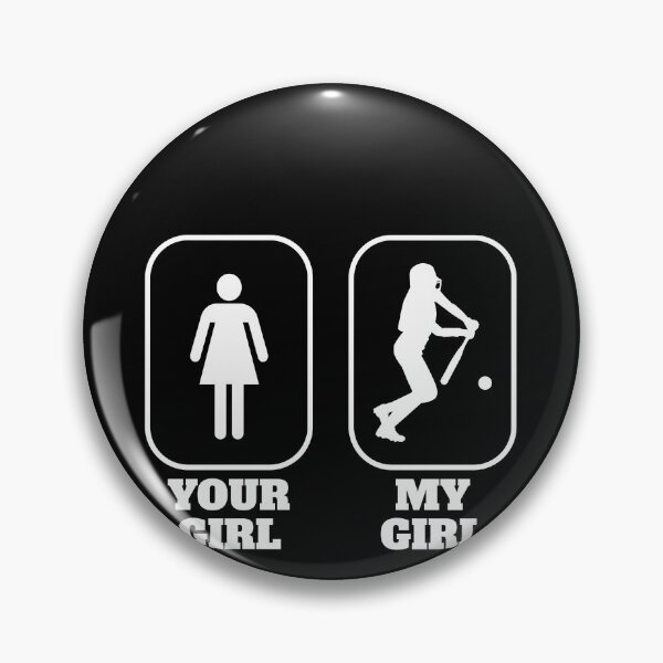 Artikelvorschau, Funny Softball Baseball Girlfriend Boyfriend entworfen und verkauft von Salvadax.
