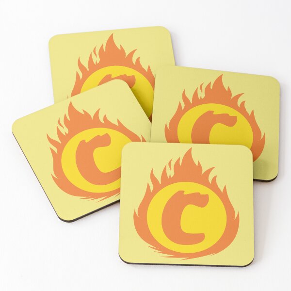 Item preview, Superhero Letter C. Fire Insignia designed and sold by mgulin.