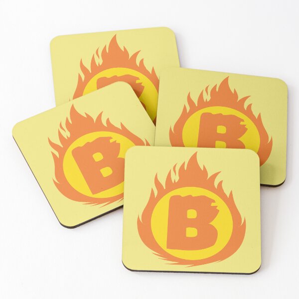 Item preview, Superhero Letter B. Fire Insignia designed and sold by mgulin.