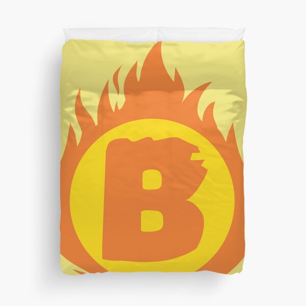 Item preview, Superhero Letter B. Fire Insignia designed and sold by mgulin.