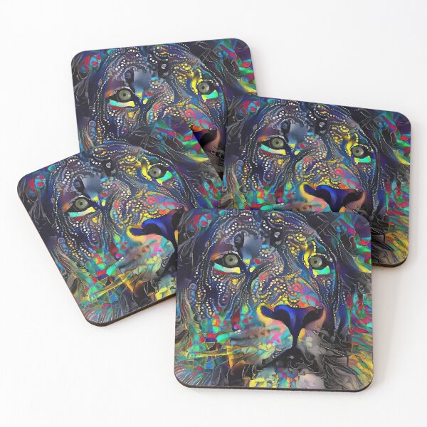 Item preview, Lion Circus, leon, lion, wild cat, lea roche paintings designed and sold by L. ROCHE.