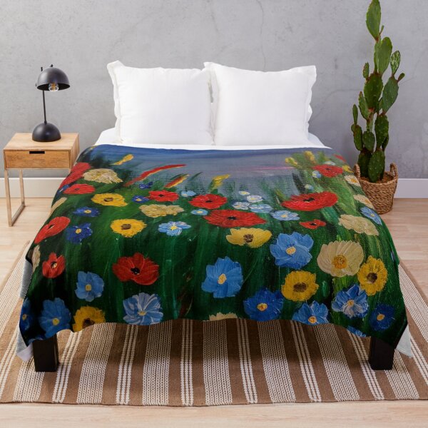 Item preview, Wild flowers at night designed and sold by kkartwork.