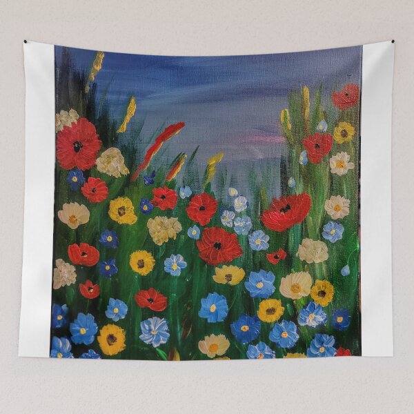 Item preview,  Wild flowers at night  designed and sold by kkartwork.