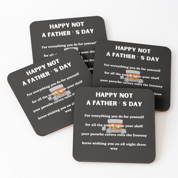 Item preview, Happy not a fathers day designed and sold by philippp7.