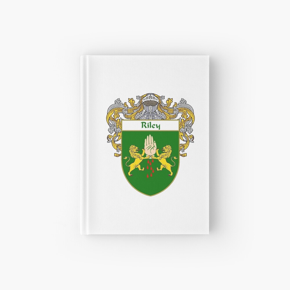 "Riley Coat of Arms / Riley Family Crest" Hardcover Journal by