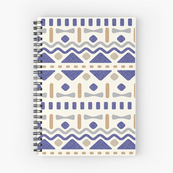 Item preview, blue/beige pattern designed and sold by Kathleen Dupree.