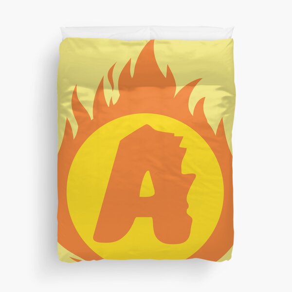 Item preview, Superhero Letter A. Fire Insignia designed and sold by mgulin.