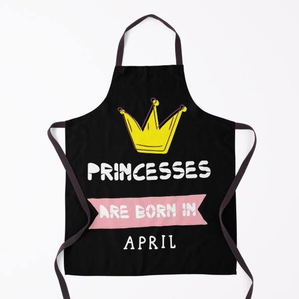 Item preview, Princesses are born in april designed and sold by hicham4you.