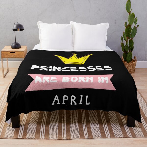 Item preview, Princesses are born in april designed and sold by hicham4you.