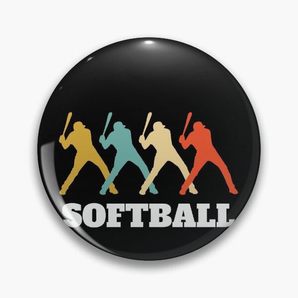 Item preview, Softball Players Retro Vintage designed and sold by Salvadax.