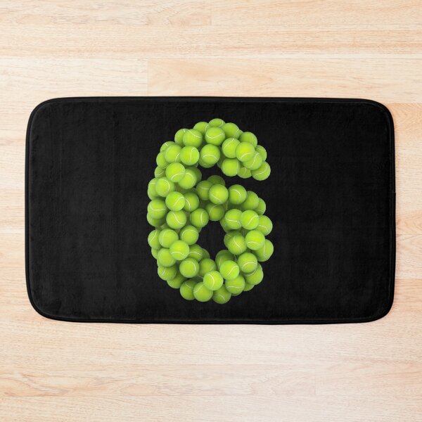 Item preview, Player Number 6 - Tennis Sports Six Game Set Match designed and sold by elhefe.