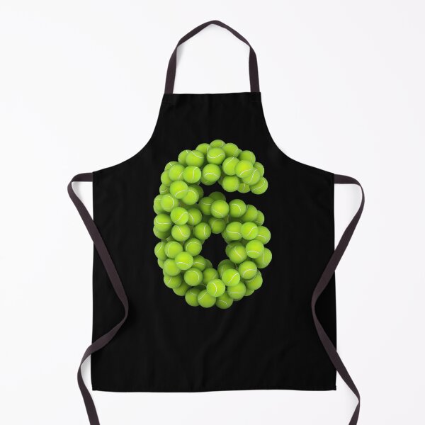 Item preview, Player Number 6 - Tennis Sports Six Game Set Match designed and sold by elhefe.