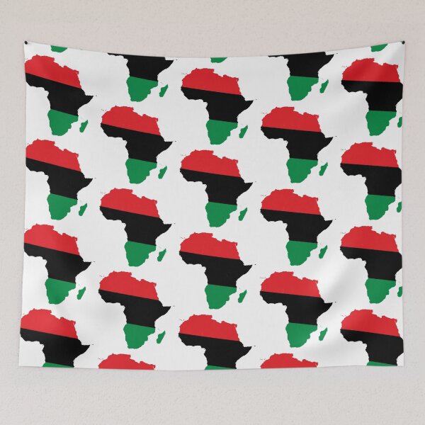 Item preview, Pan Africa Flag - African Continent designed and sold by EKrager.