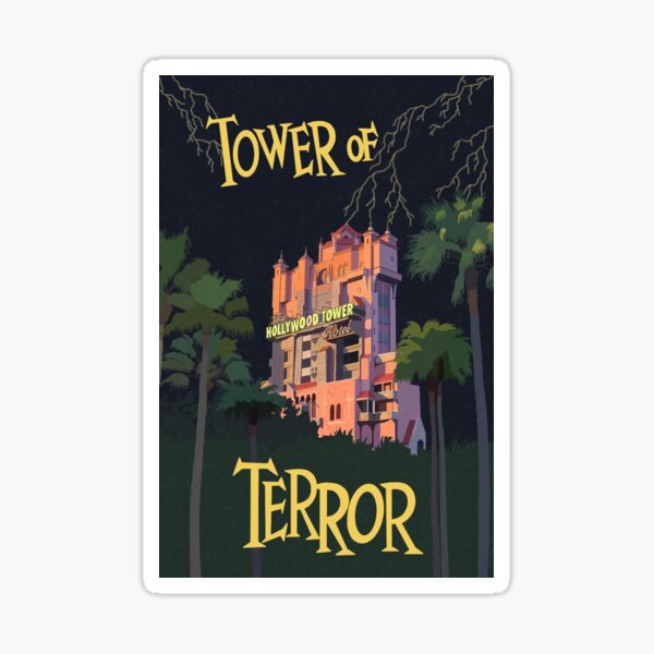 Item preview, La tour de la terreur designed and sold by Nurhanmarie.