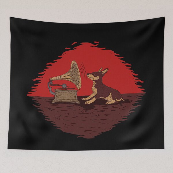 Item preview, GERMAN SHEPHERD DOG MUSIC designed and sold by attithuts.