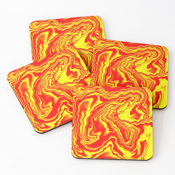 Item preview, Orange Marble Wave Pattern designed and sold by AlaynaKae.