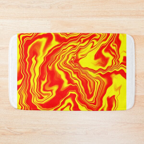 Item preview, Orange Marble Wave Pattern designed and sold by AlaynaKae.