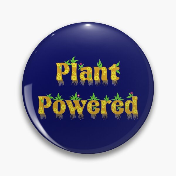 Item preview, Plant Powered - Vegan, Vegetarian designed and sold by CatArtStore.