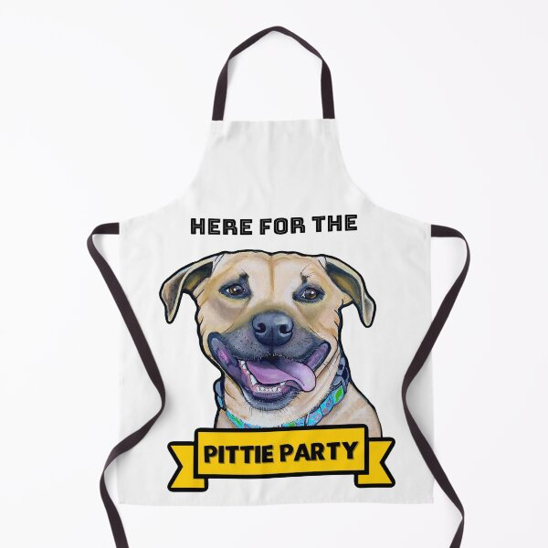 Item preview, Here for the Pittie Party designed and sold by TrashFromAsh.