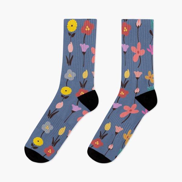 Item preview, Simplistic floral pattern - colorful flower pattern designed and sold by Theleochick.