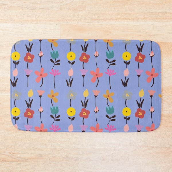 Item preview, Simplistic floral pattern - colorful flower pattern designed and sold by Theleochick.