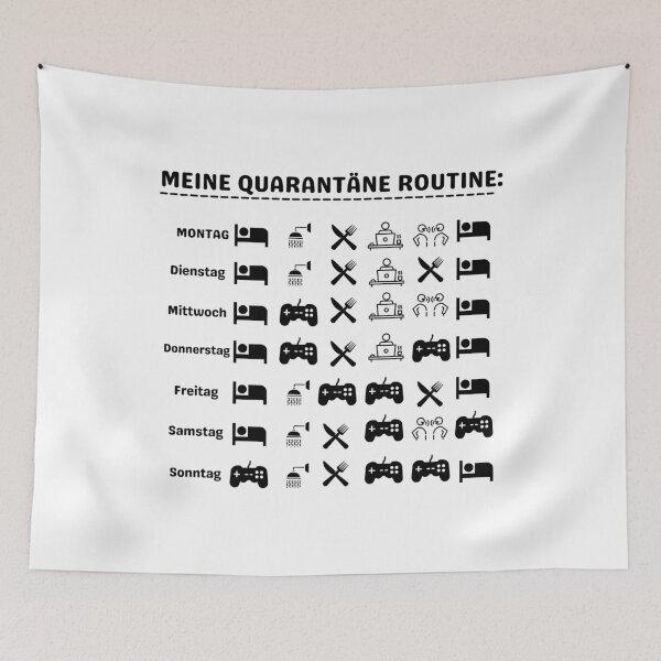 Item preview, My quarantine Routine designed and sold by Aedrikan.