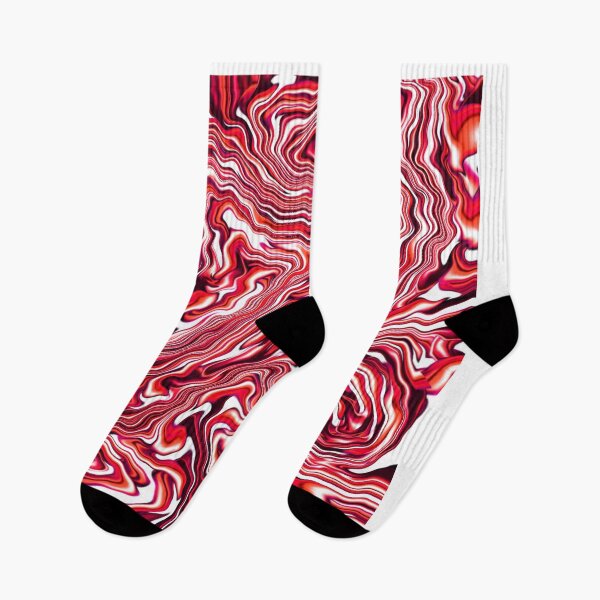 Item preview, Red Marble Wave Pattern designed and sold by AlaynaKae.