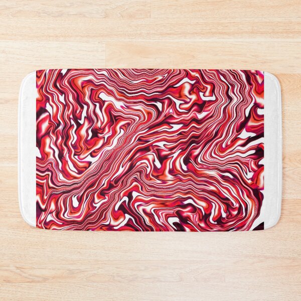 Item preview, Red Marble Wave Pattern designed and sold by AlaynaKae.
