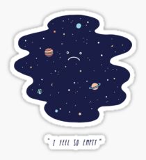 Negative Space Sticker