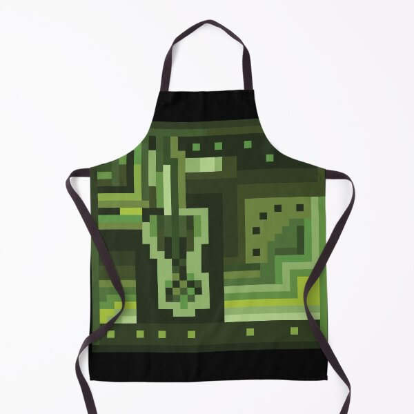 Item preview, Green Sludge - 0019 - Original Abstract Pixel Art designed and sold by pixonpu.