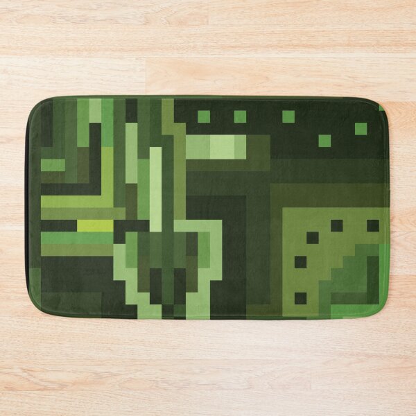 Item preview, Green Sludge - 0019 - Original Abstract Pixel Art designed and sold by pixonpu.