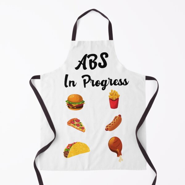 Item preview, Abs In Progress funny:  workout gift designed and sold by Miaberzo.