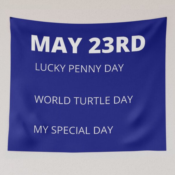 Item preview, Daily holidays - May 23rd designed and sold by edwardtiptonart.