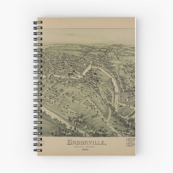 Item preview, Brookville, Pennsylvania (1895) designed and sold by allhistory.