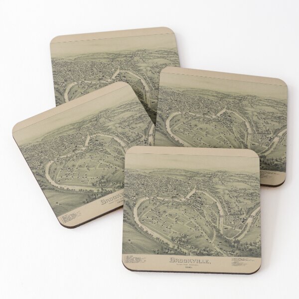 Item preview, Brookville, Pennsylvania (1895) designed and sold by allhistory.