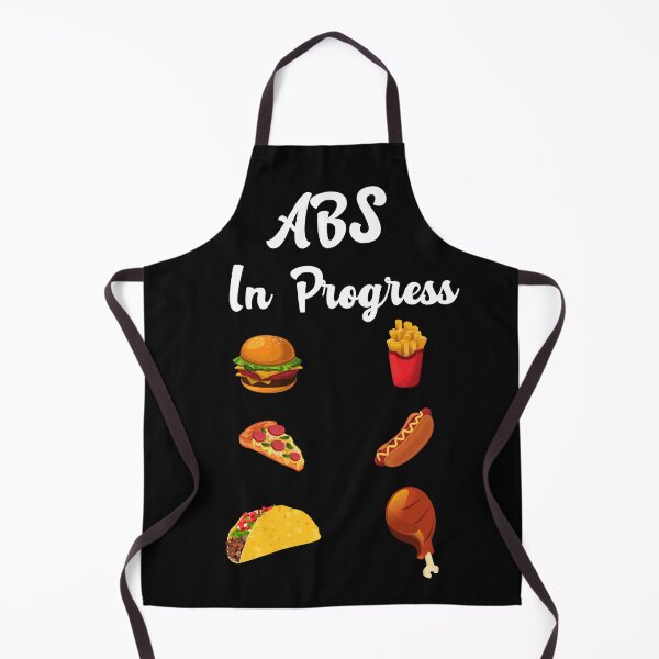 Item preview, Abs In Progress  funny : workout gift designed and sold by Miaberzo.